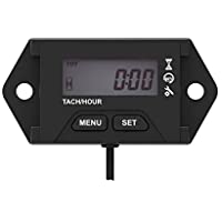 Jayron JR-HM059 cuentarrevoluciones Digital Tacómetro-Recordatorio de Mantenimiento- Recordatorio de RPM-para generador…